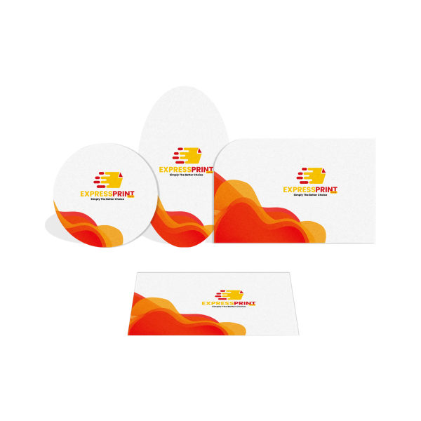 Customized Printing of Die-Cut Business Card