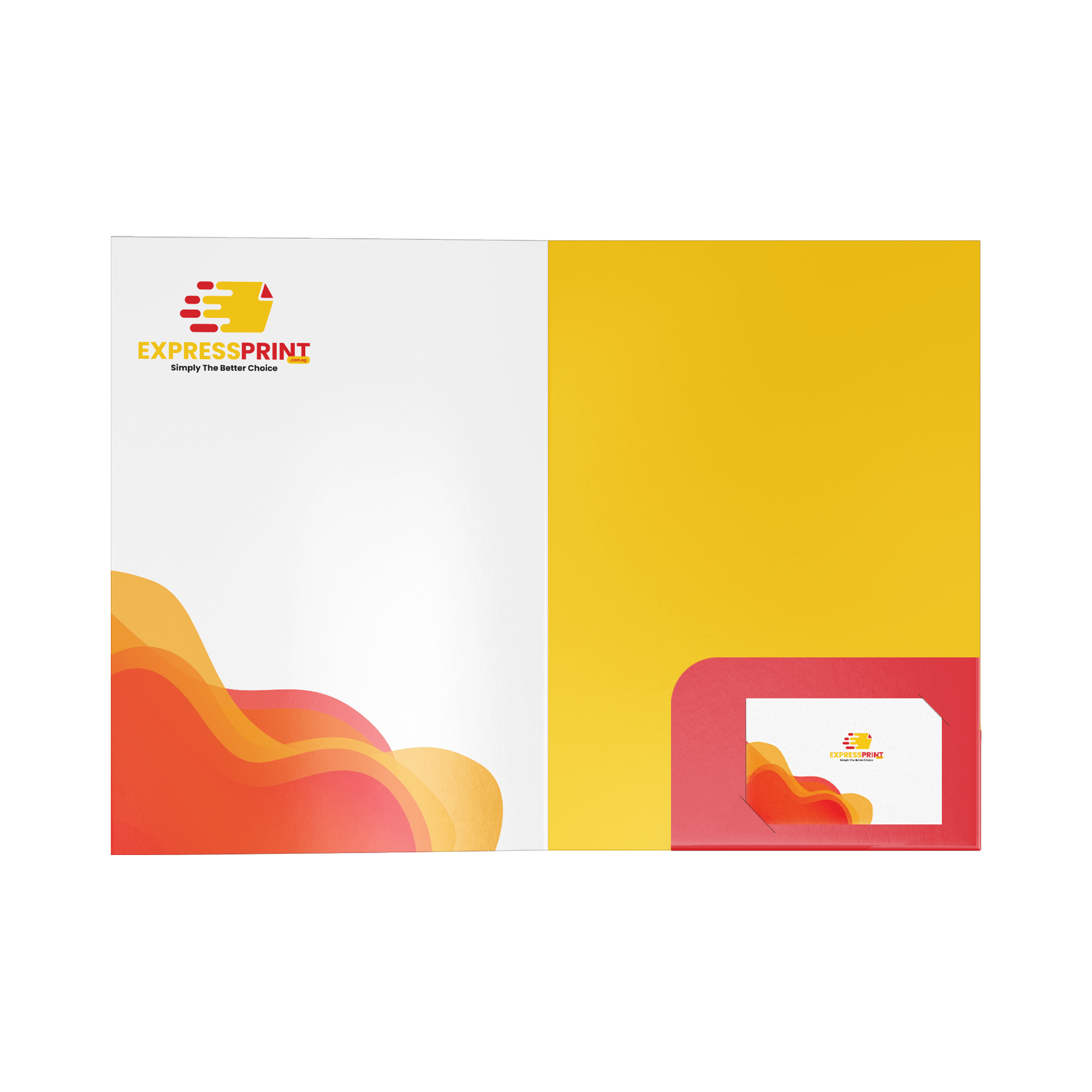 Customized Printing of Corporate Folder